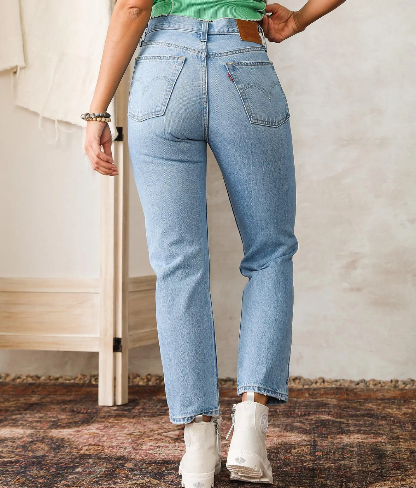 Jeans|Bottoms | Levi's® Premium 501 Cropped Jean Ojai Ring