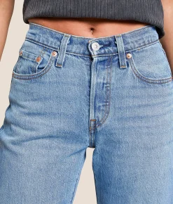 Levi's® Premium 501 Curve Straight Stretch Jean Lucid Dream Clearance