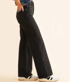 Levi's® Premium Ribcage Wide Leg Jean Rosie Posie Hot