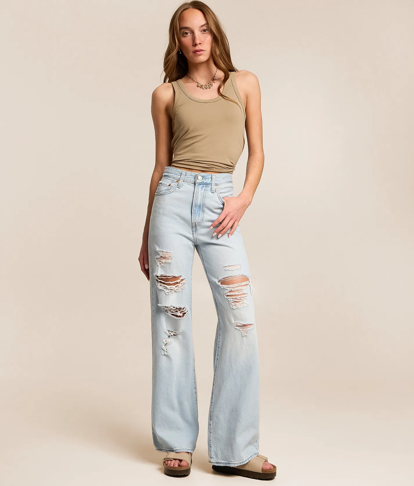Jeans|Bottoms | Levi's® Premium Ribcage Wide Leg Jean Do It Again