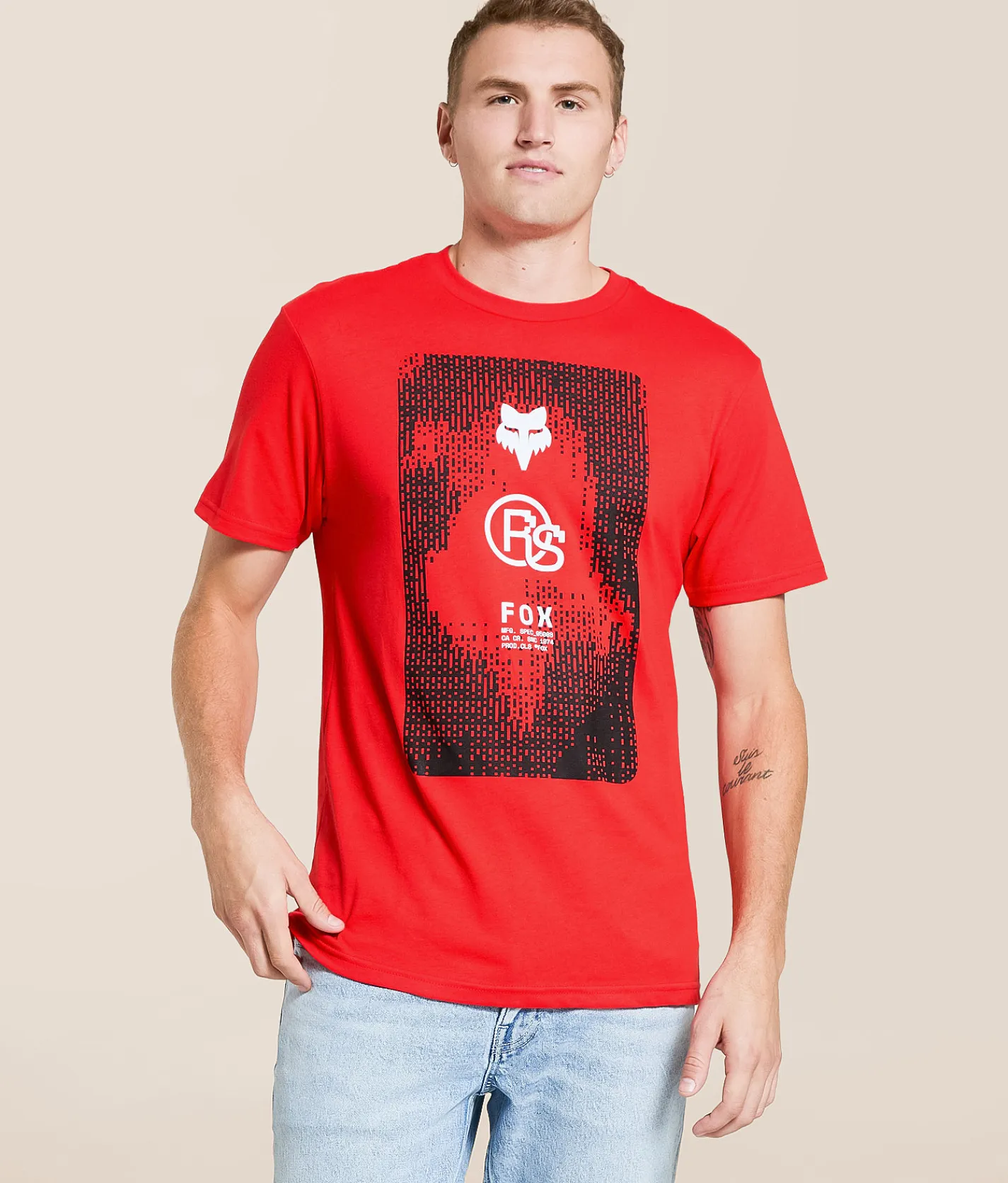 Fox Premium T-Shirt Red Hot