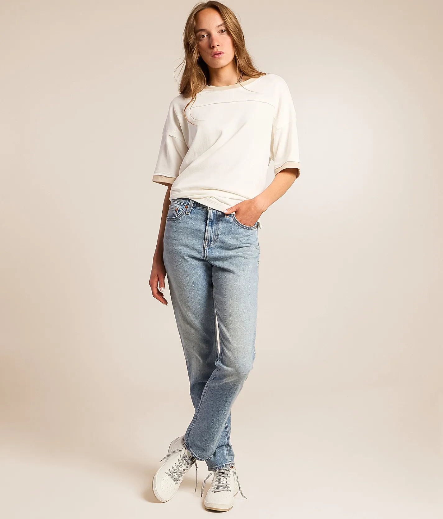 Levi's® Premium Wedgie Slim Stretch Jean In The Dust Best