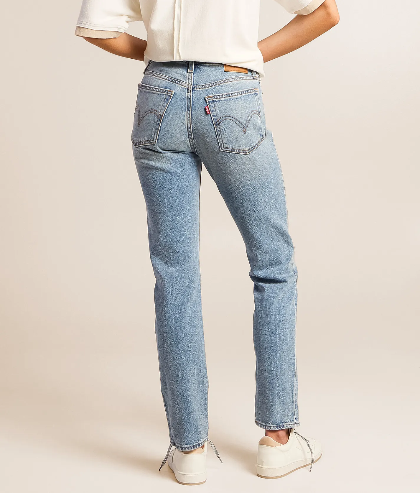Levi's® Premium Wedgie Slim Stretch Jean In The Dust Best
