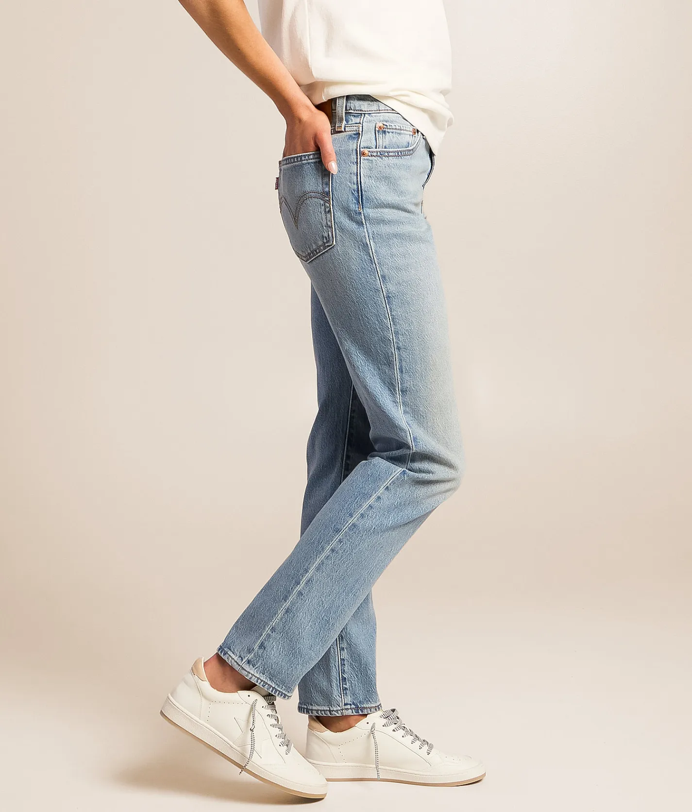 Levi's® Premium Wedgie Slim Stretch Jean In The Dust Best