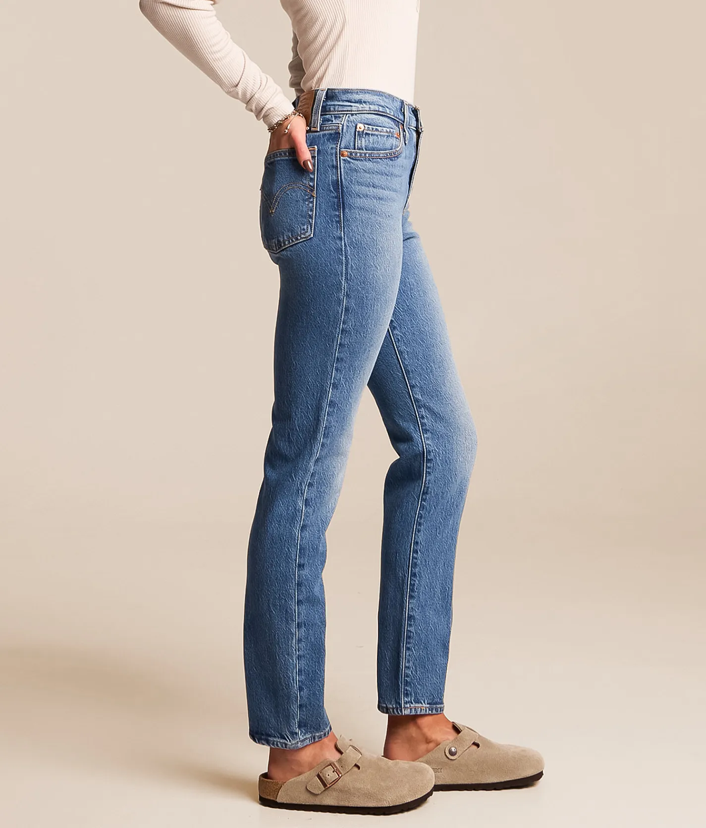 Levi's® Premium Wedgie Slim Stretch Jean City Slim Outlet