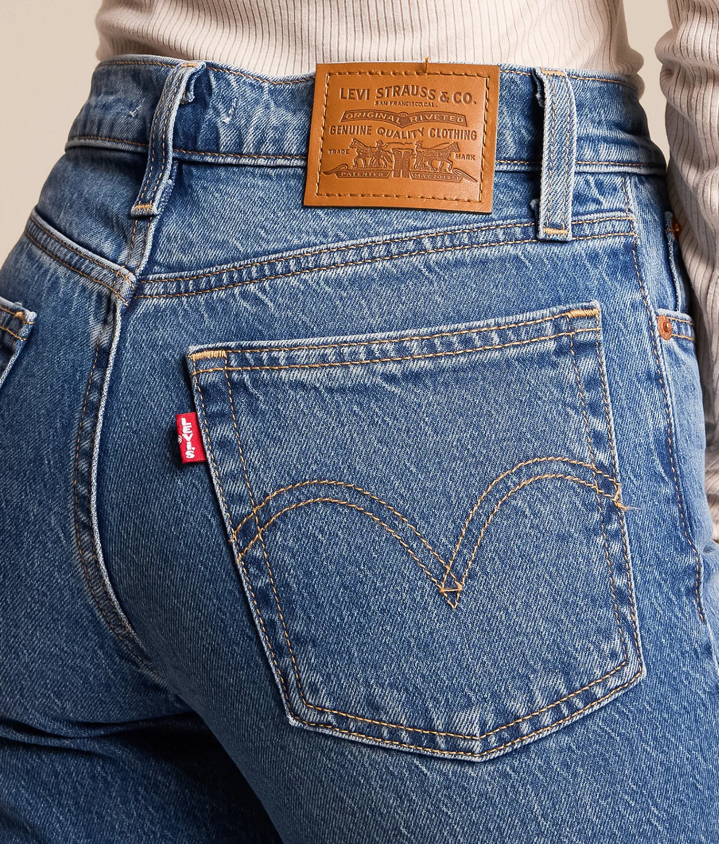 Levi's® Premium Wedgie Slim Stretch Jean City Slim Outlet