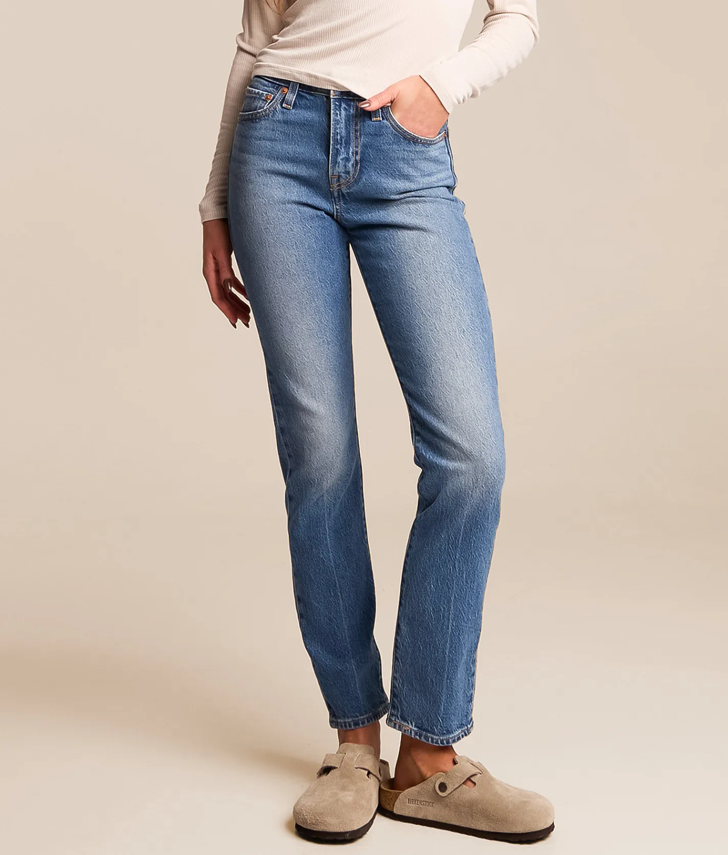 Levi's® Premium Wedgie Slim Stretch Jean City Slim Outlet