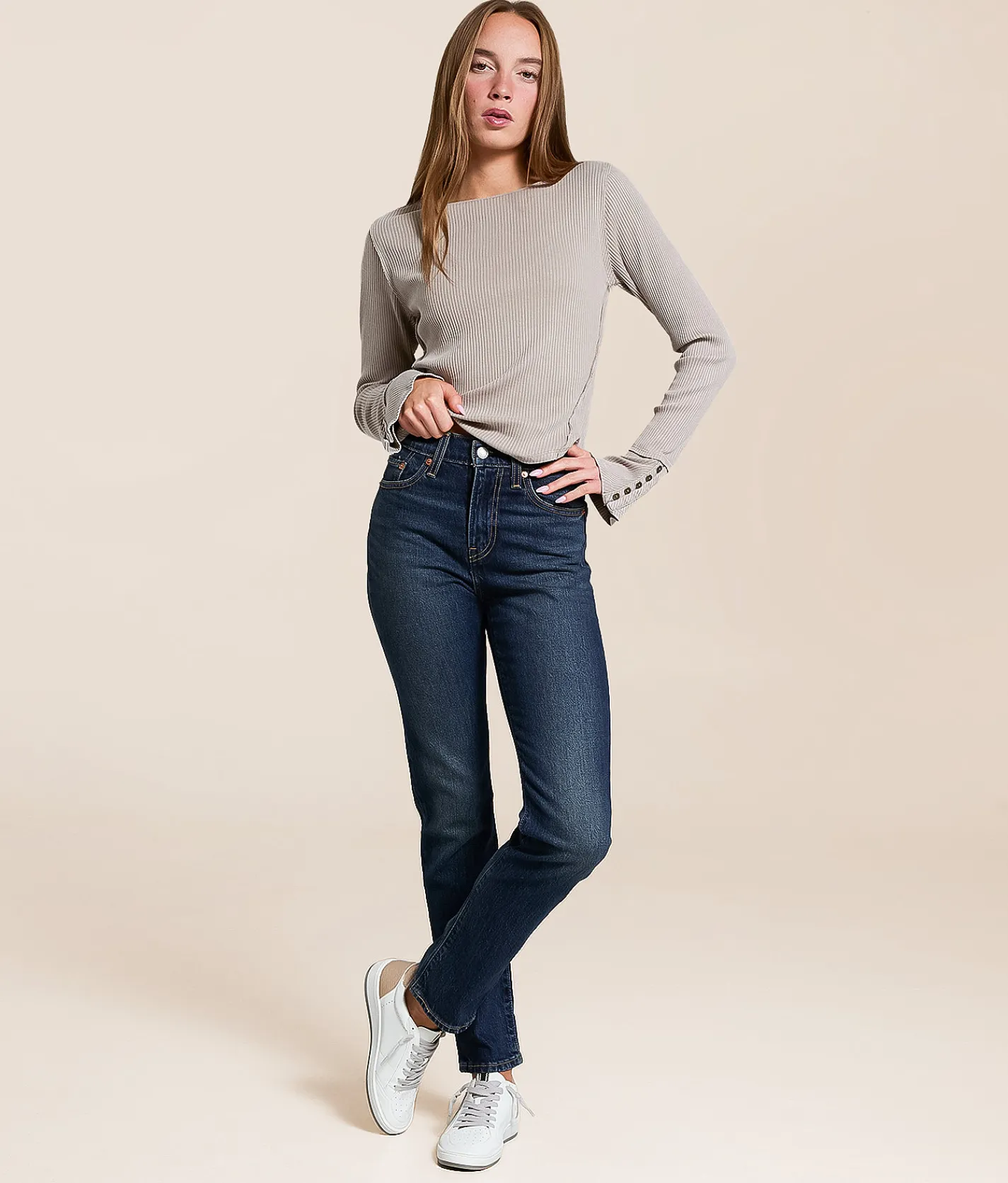 Levi's® Premium Wedgie Slim Stretch Jean Parallel Life