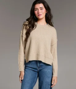 BKE Prep Edit - Ribbed Sweater Buff Sale