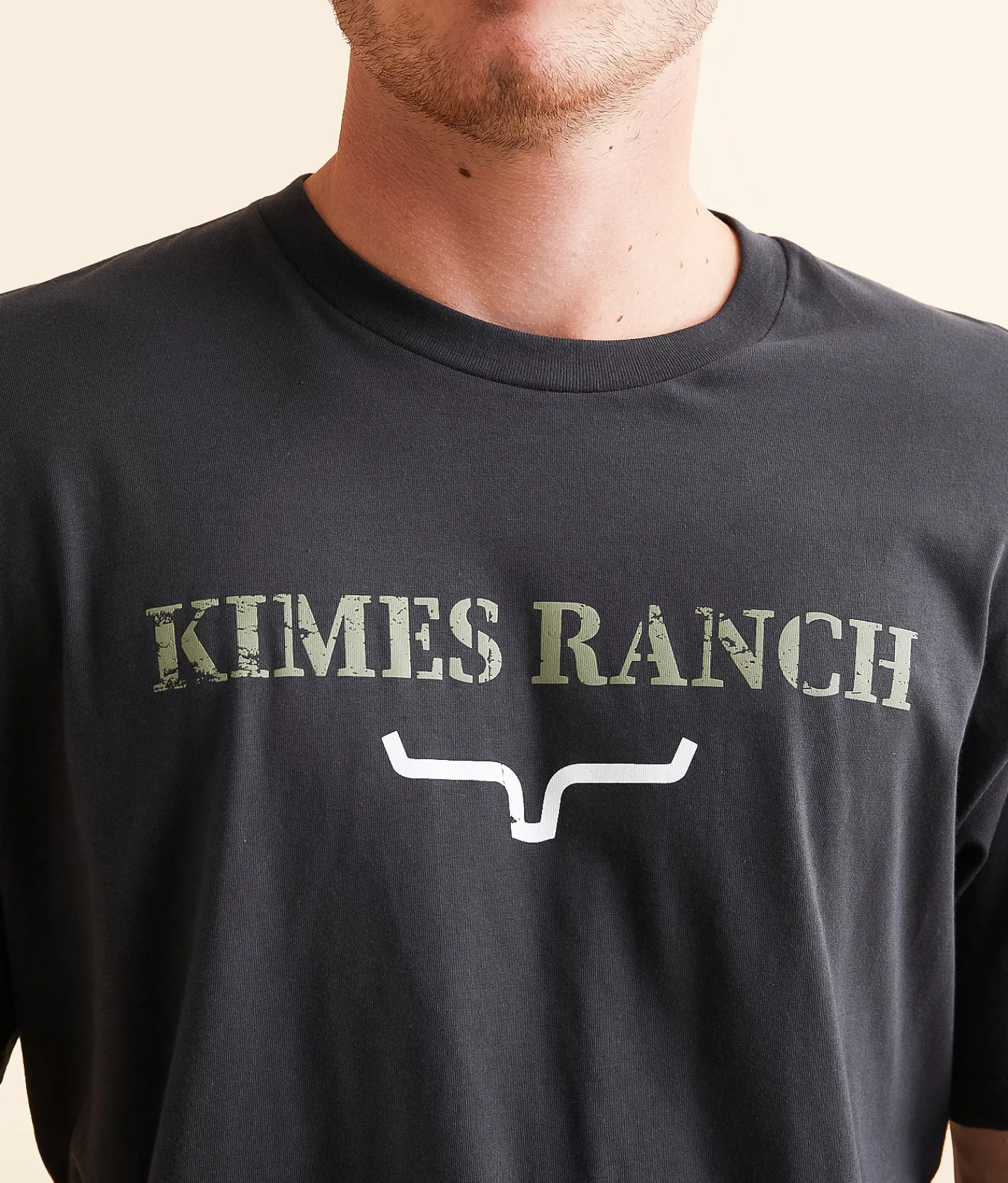 Graphic T-Shirts | Kimes Ranch Pressed T-Shirt Graphite Black