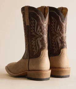 Shoes | Ariat Preston Leather Cowboy Boot Matte Bone Chinook Plume