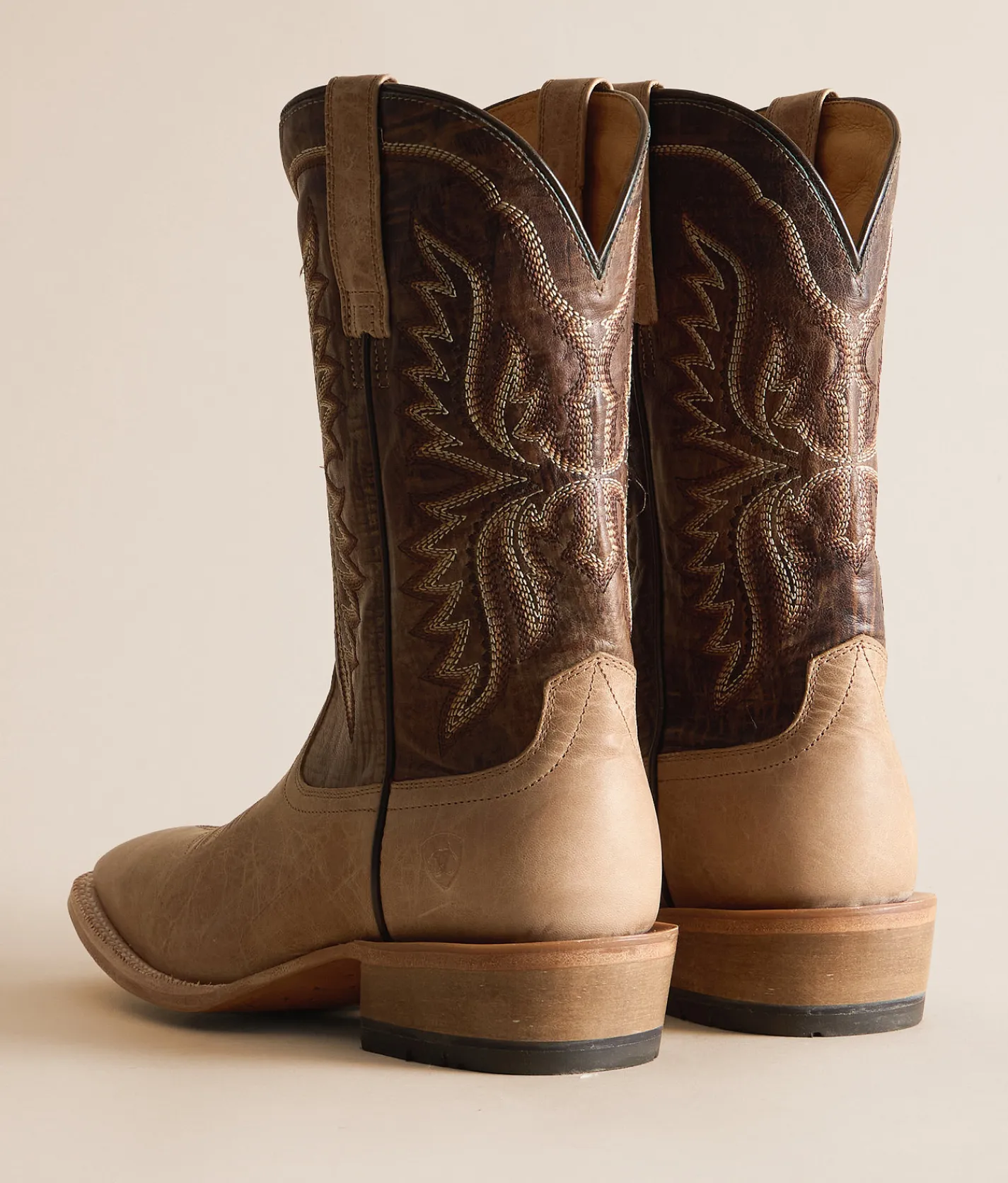 Shoes | Ariat Preston Leather Cowboy Boot Matte Bone Chinook Plume