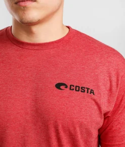 Graphic T-Shirts | Costa® Pride T-Shirt Charcoal Heather