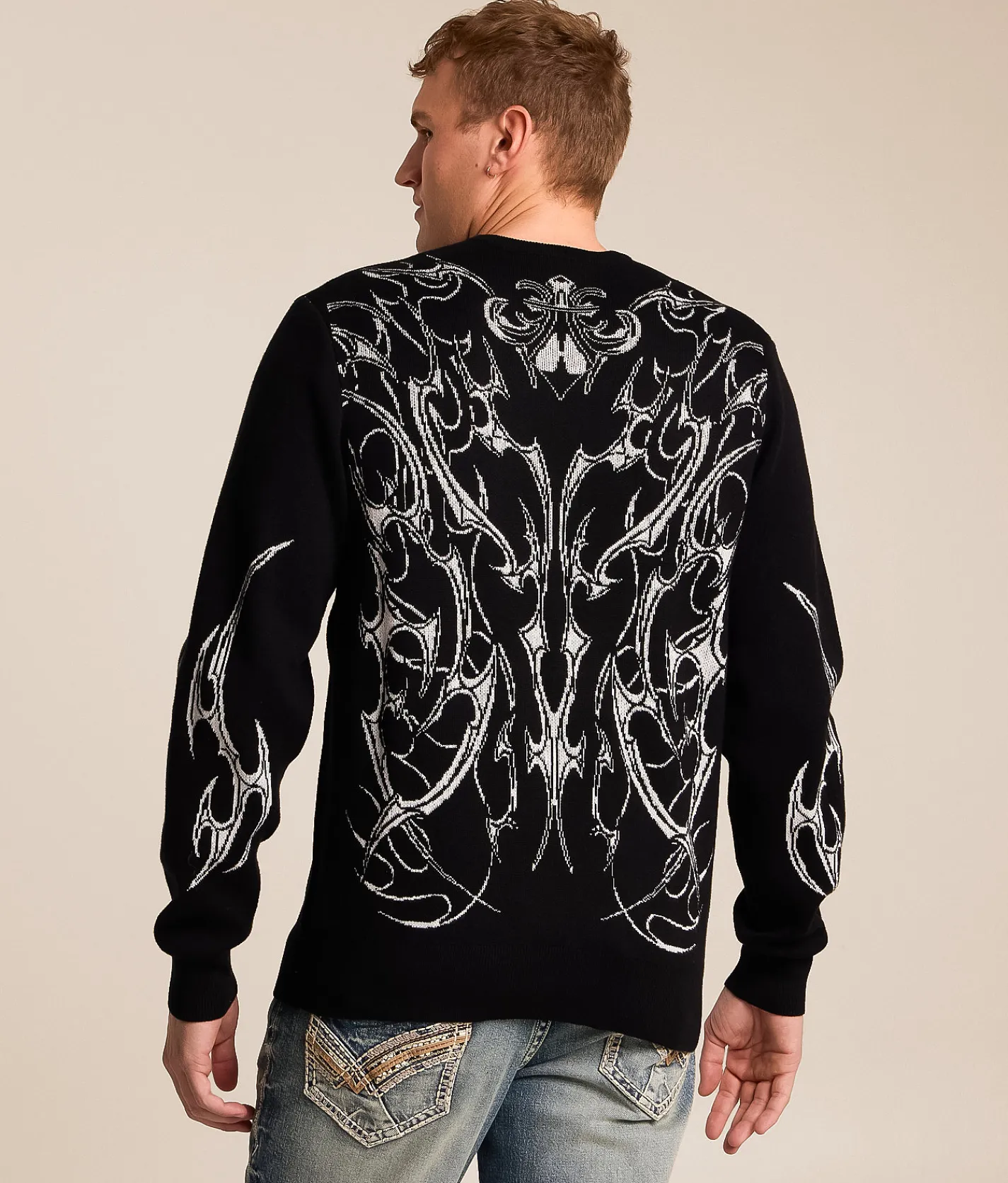 Tops | Affliction Primitive Theory Sweater Black