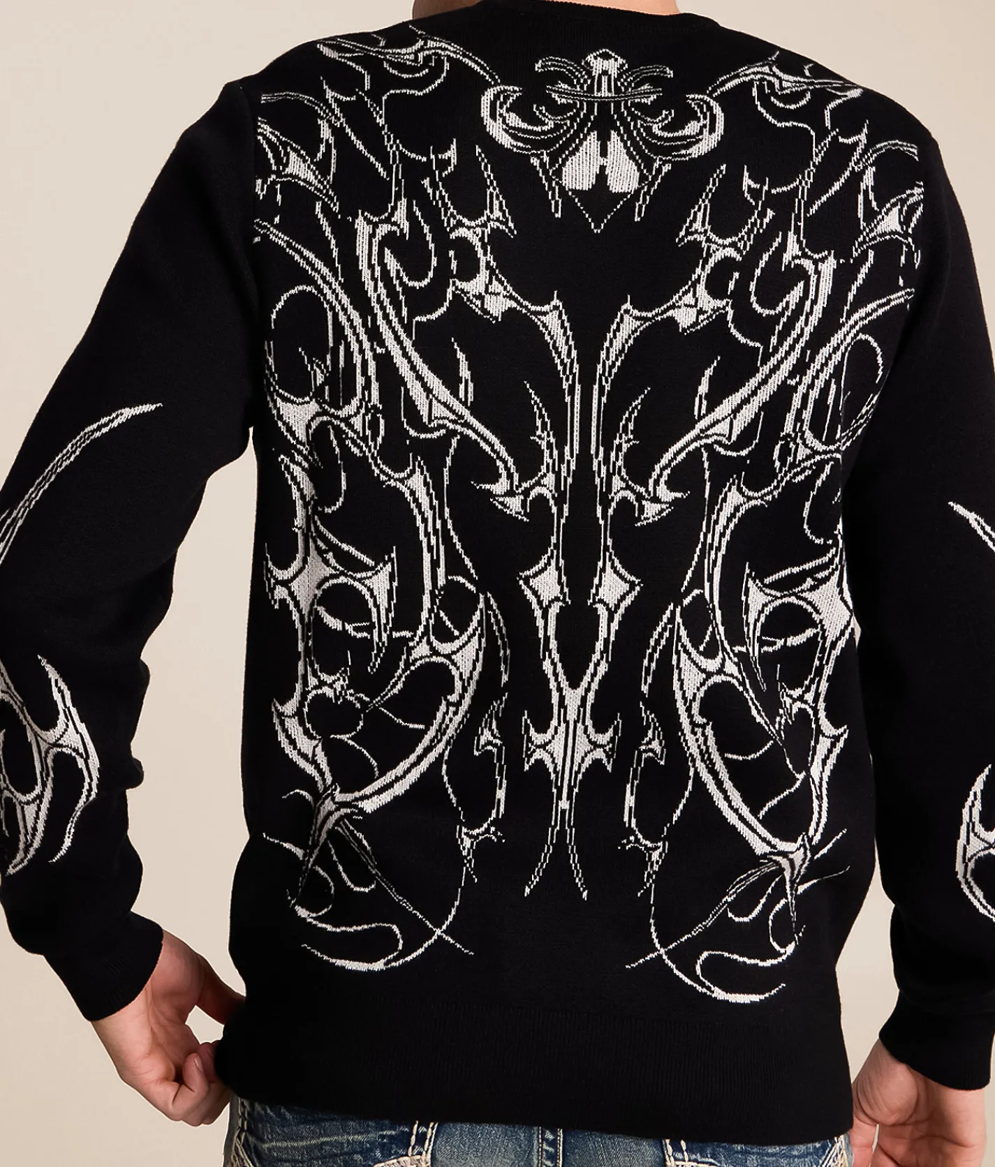 Tops | Affliction Primitive Theory Sweater Black