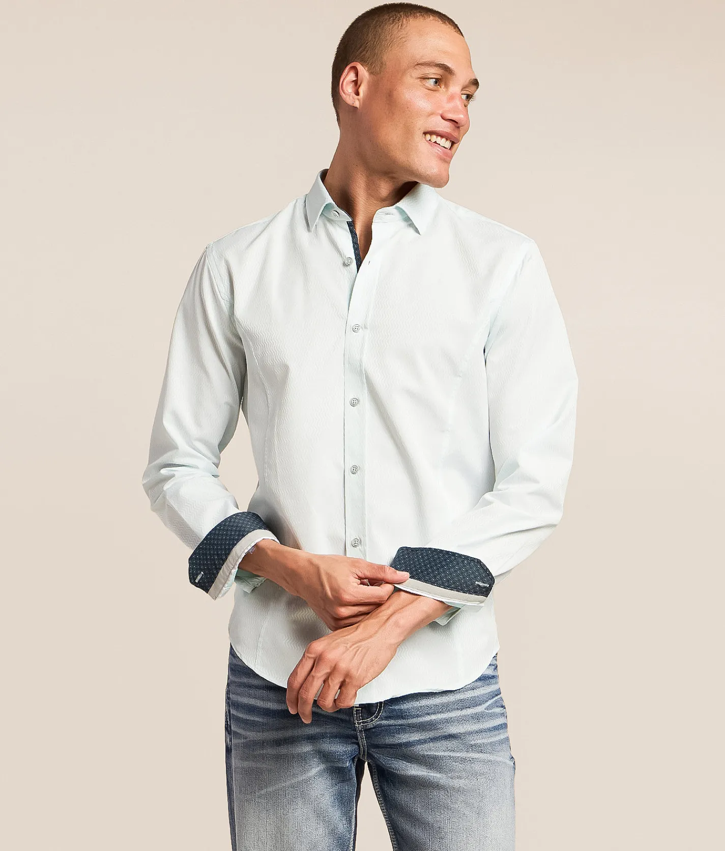 Tops | Eight X Printed Shirt Mint