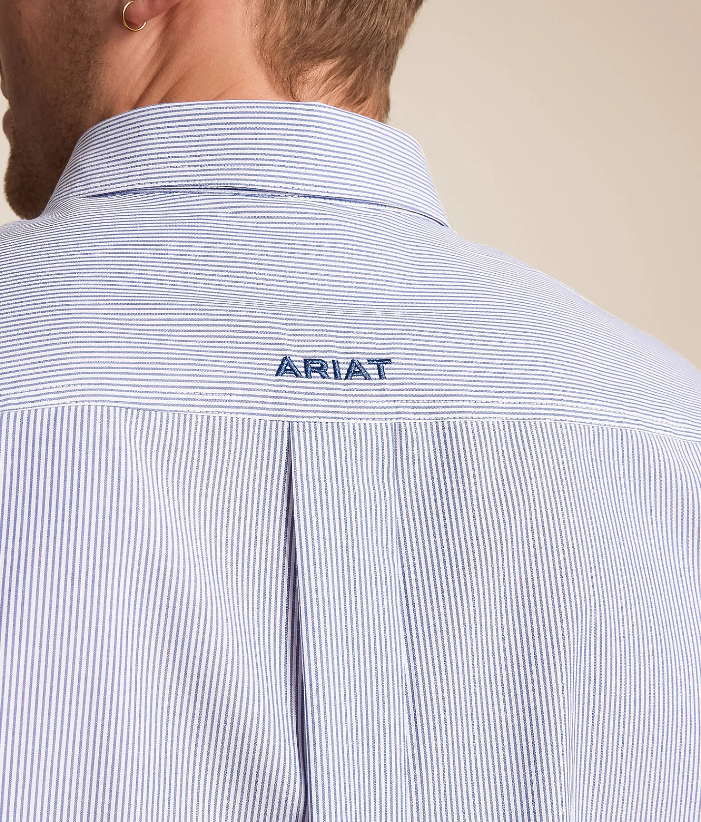 Ariat Pro Series Dayne Mini Stripe Shirt True Blue Sale