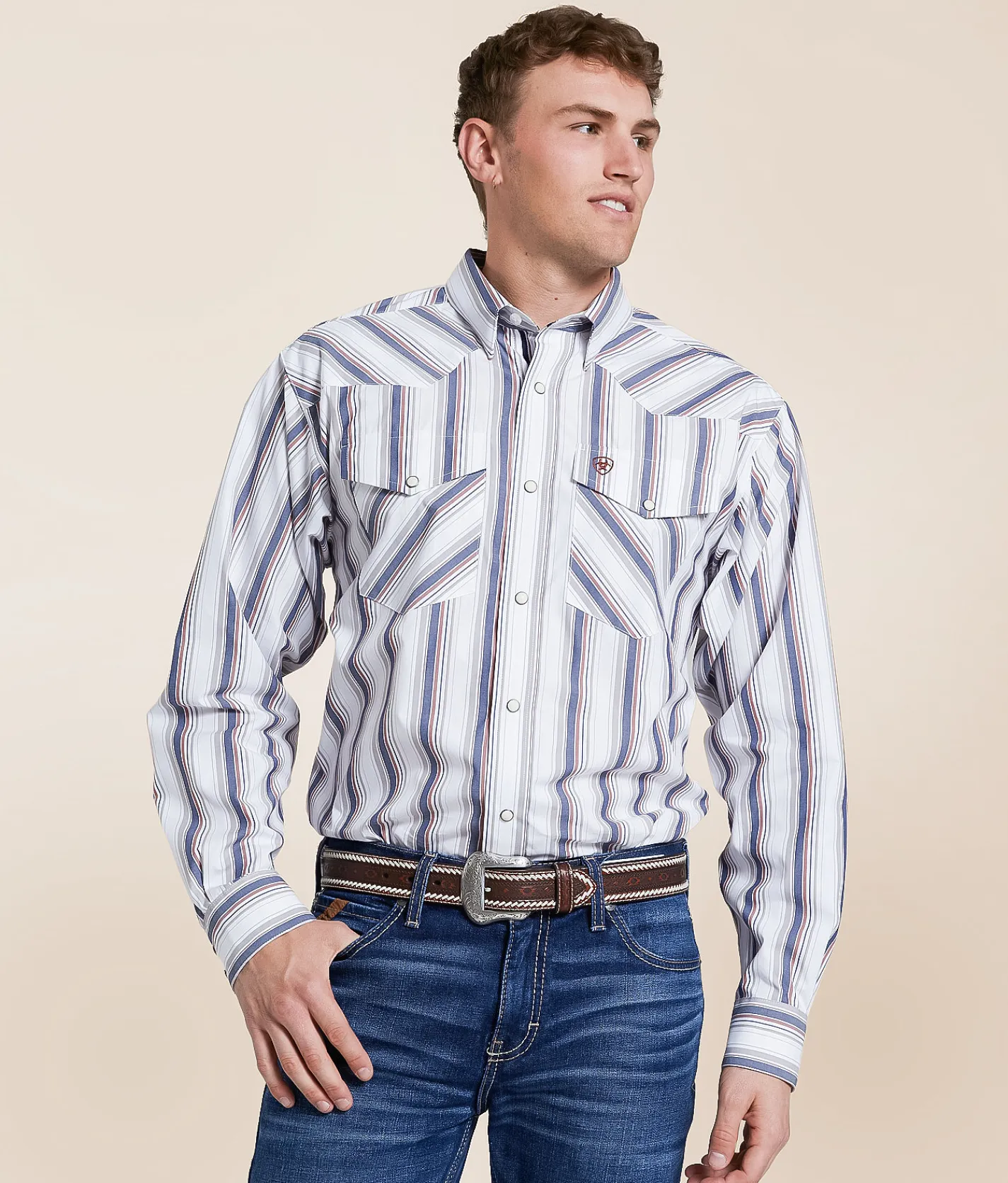 Tops | Ariat Pro Series Warrick Shirt White