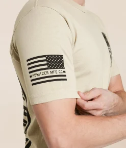 Tops|Graphic T-Shirts | Howitzer Proud Arms T-Shirt Peyote