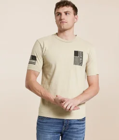 Tops|Graphic T-Shirts | Howitzer Proud Arms T-Shirt Peyote