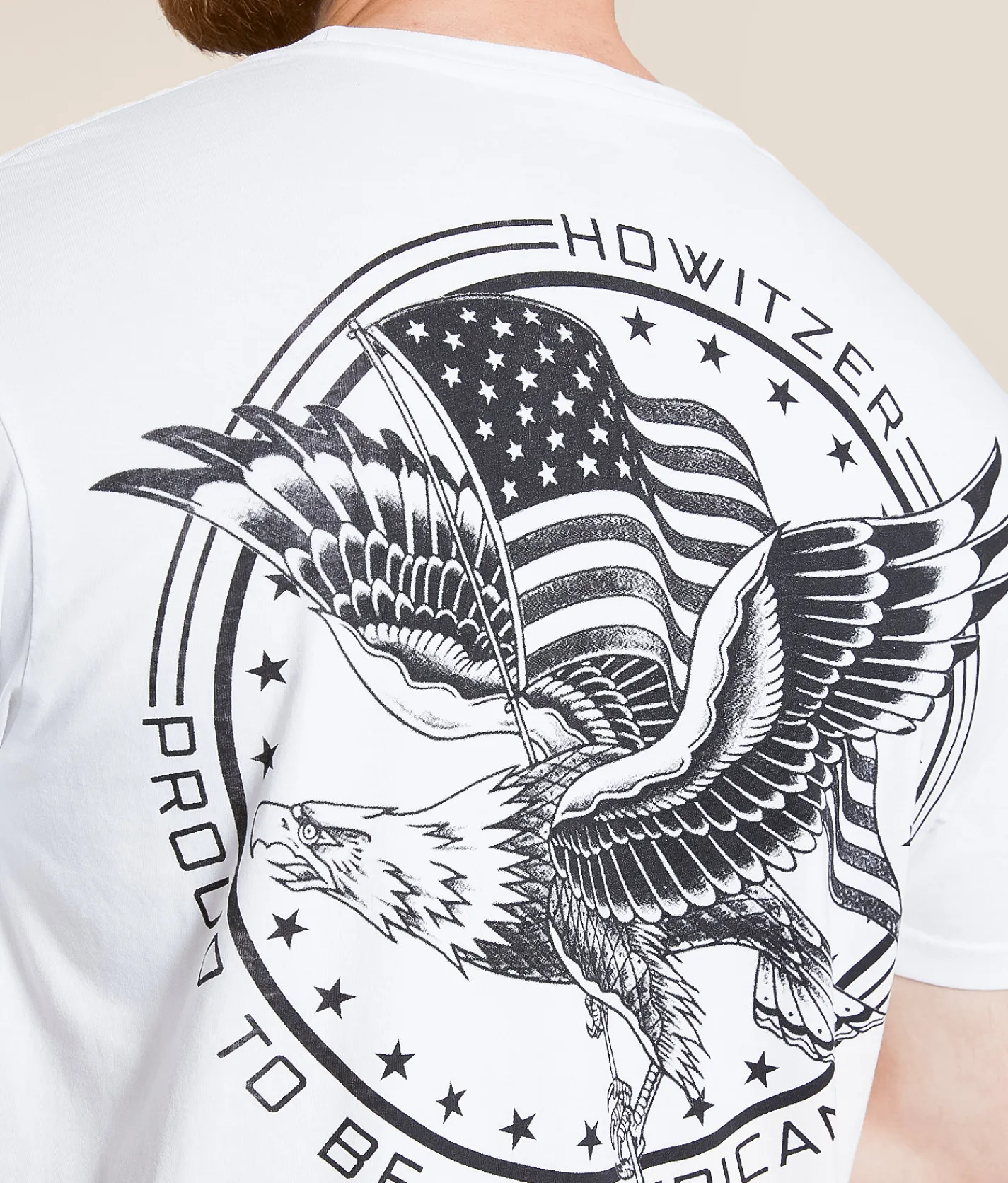 Howitzer Proud T-Shirt White New