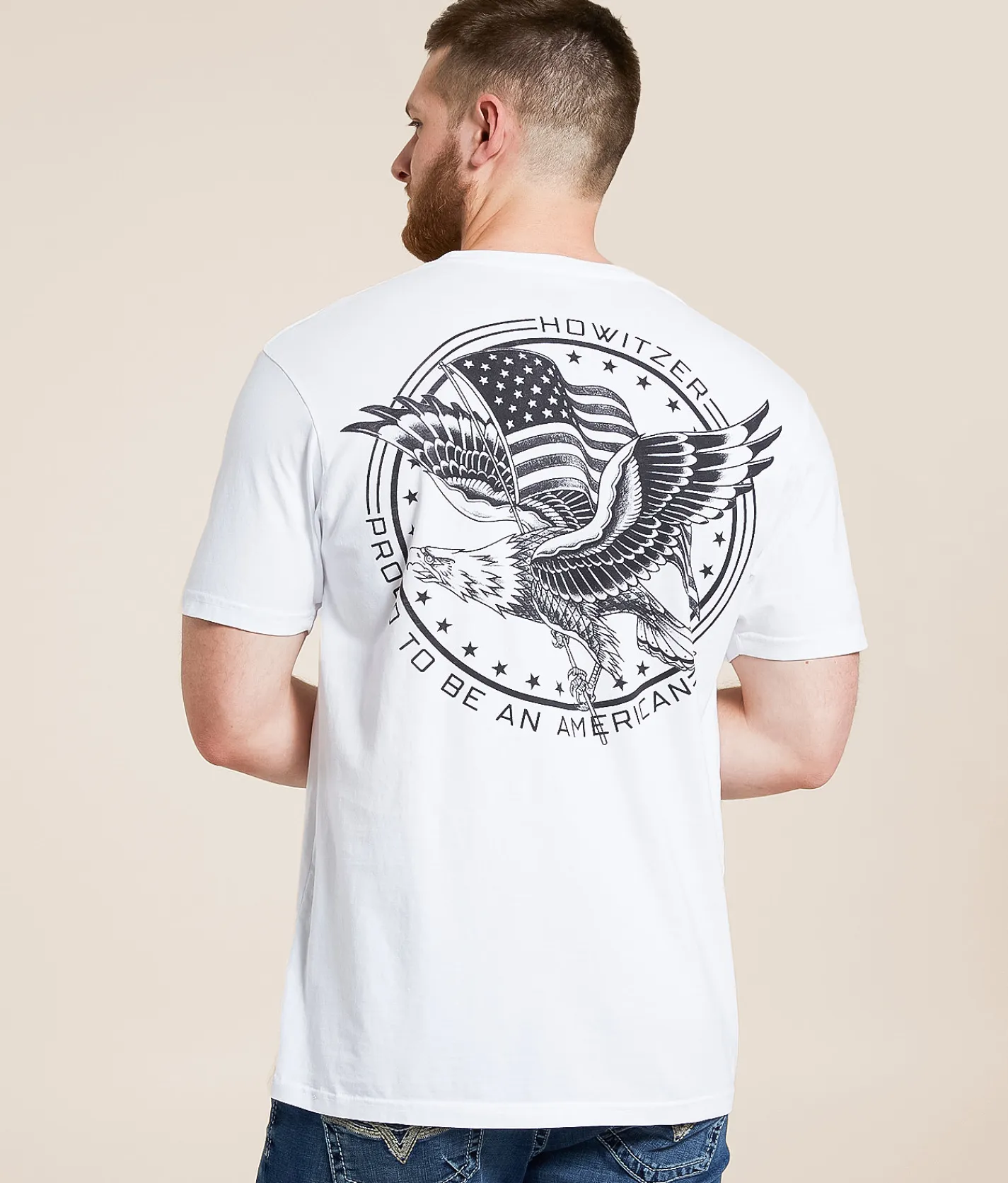 Howitzer Proud T-Shirt White New