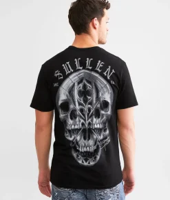 Sullen Prudente VII T-Shirt Jet Black Clearance