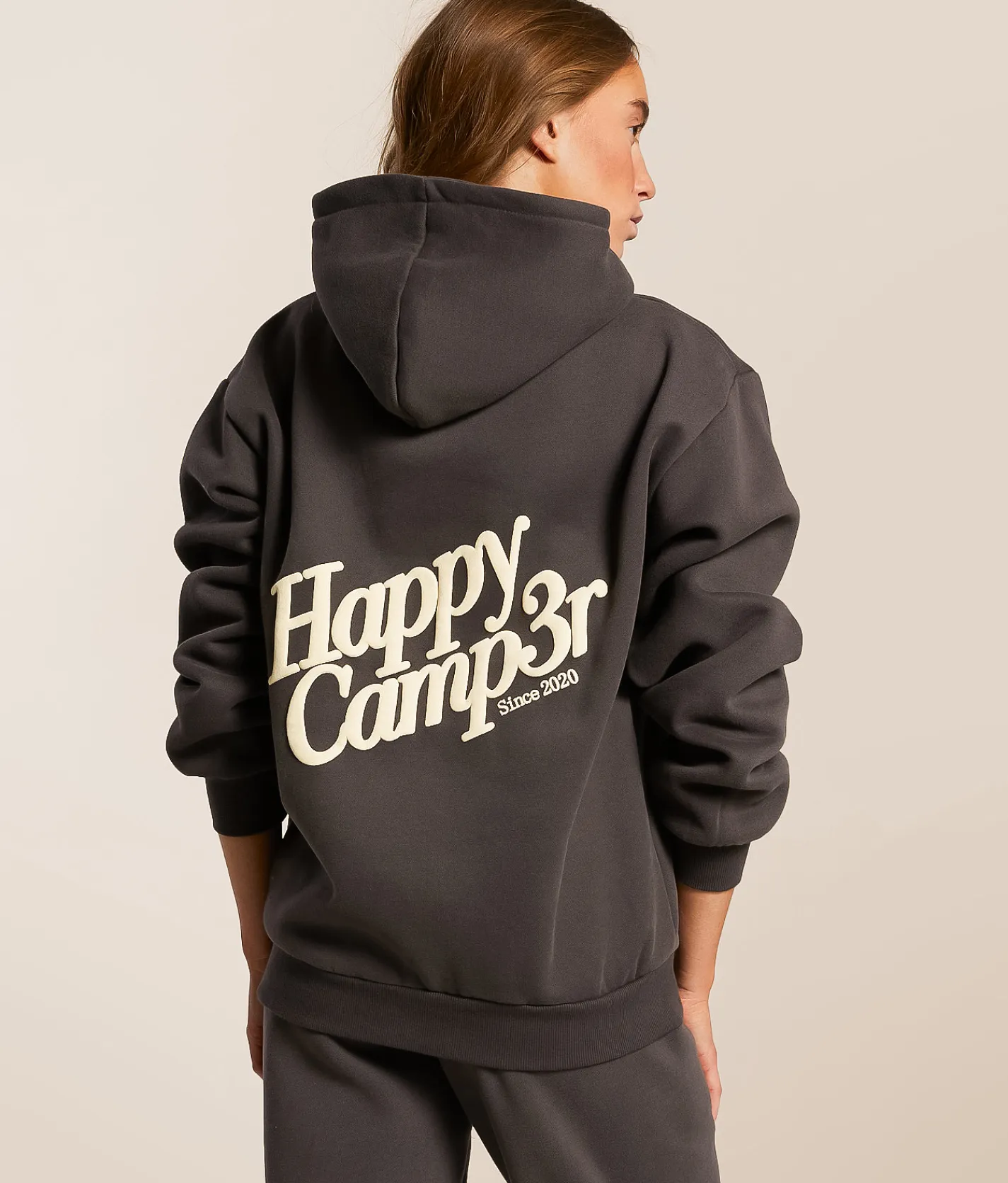 Tops|Activewear | Happy Camp3r Puff Hooded Sweatshirt Vintage Blue