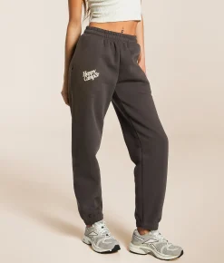 Bottoms|Activewear | Happy Camp3r Puff Sweatpant Charcoal Grey