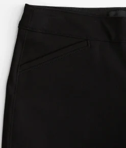 Buckle Black Pull On Flare Stretch Pant Black Online