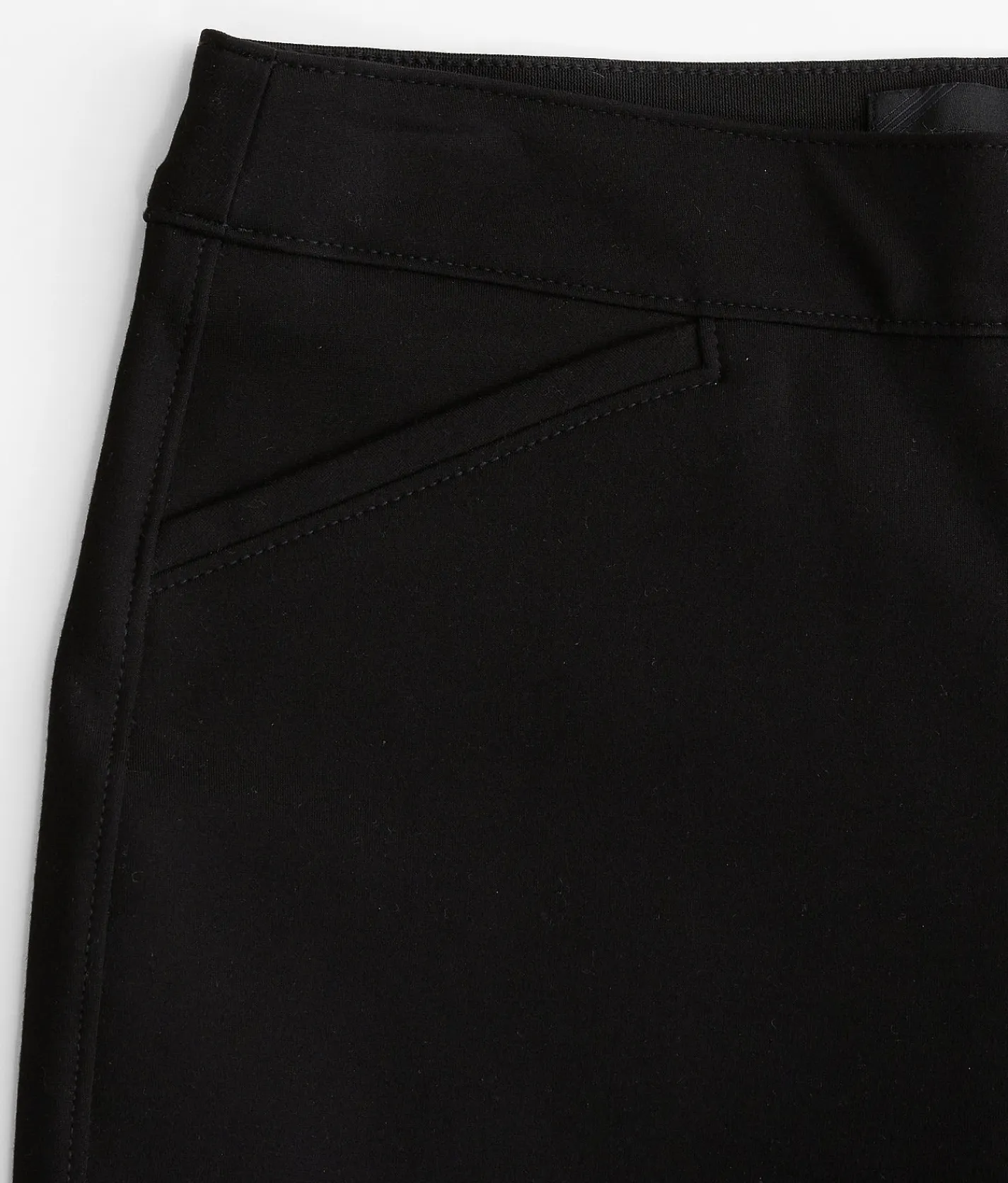 Buckle Black Pull On Flare Stretch Pant Black Online