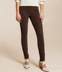 Buckle Black Pull-On Legging Java New