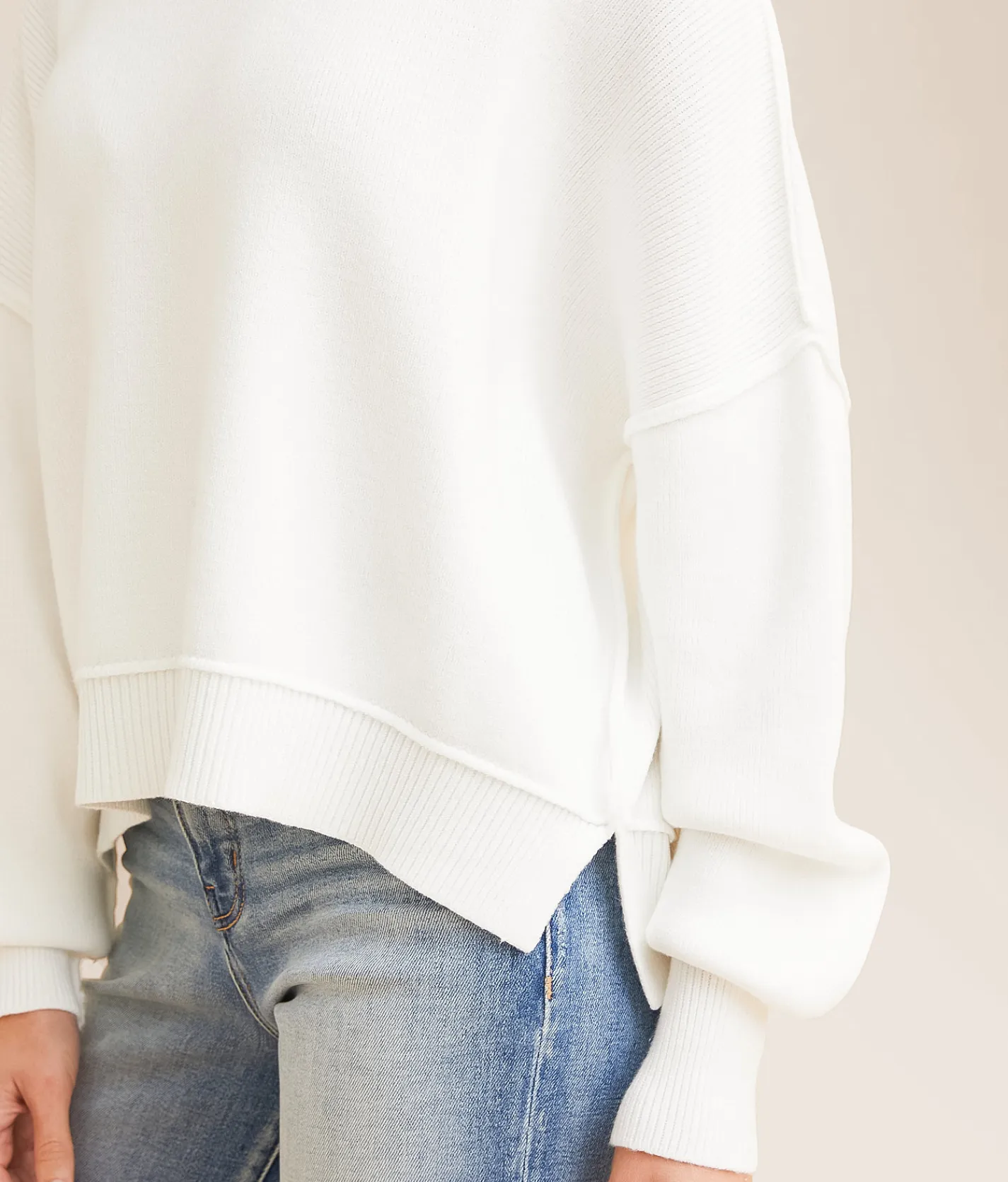 Tops | BKE Pullover Sweater Spiced Coral
