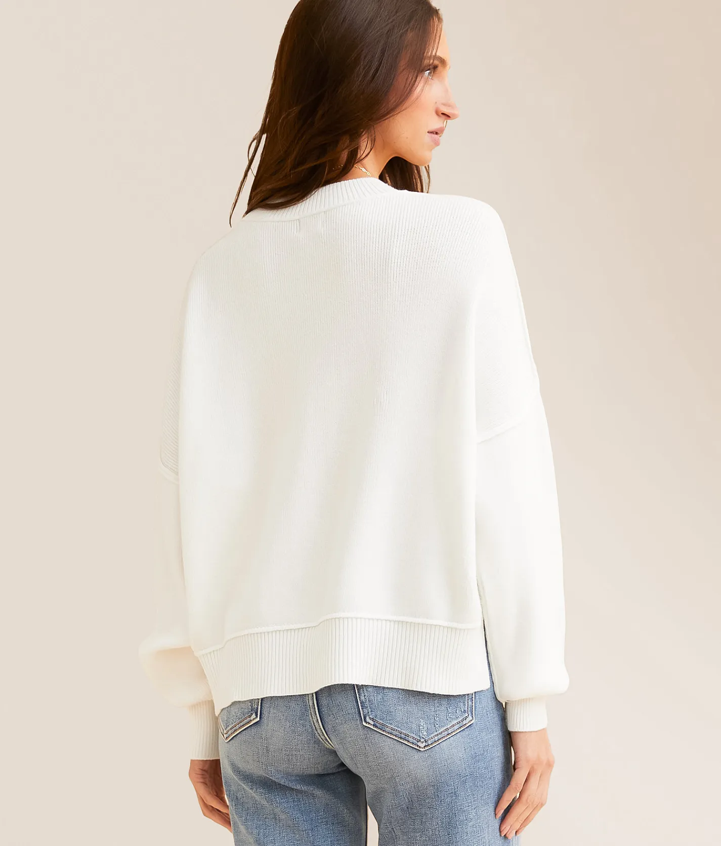 Tops | BKE Pullover Sweater Spiced Coral