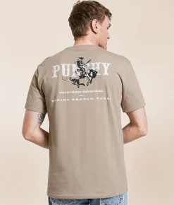Tops|Graphic T-Shirts | Hooey Punchy Original T-Shirt Simply Taupe