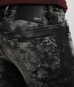 Cult of Individuality Punk Super Skinny Jean Drift Clearance