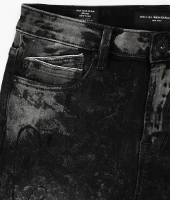 Cult of Individuality Punk Super Skinny Jean Drift Clearance