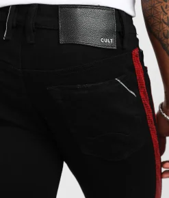 Cult of Individuality Punk Super Skinny Jean Black Sale