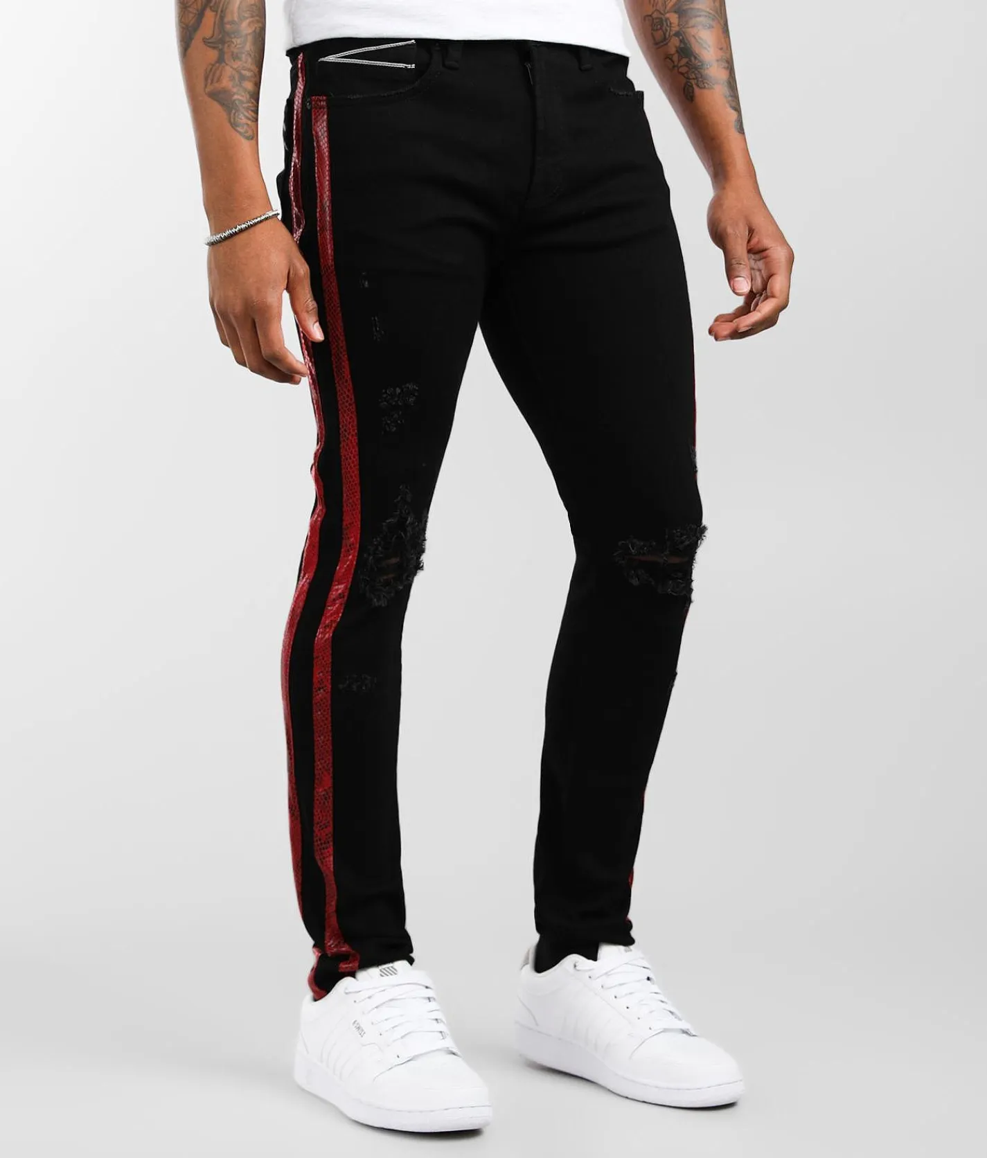 Cult of Individuality Punk Super Skinny Jean Black Sale