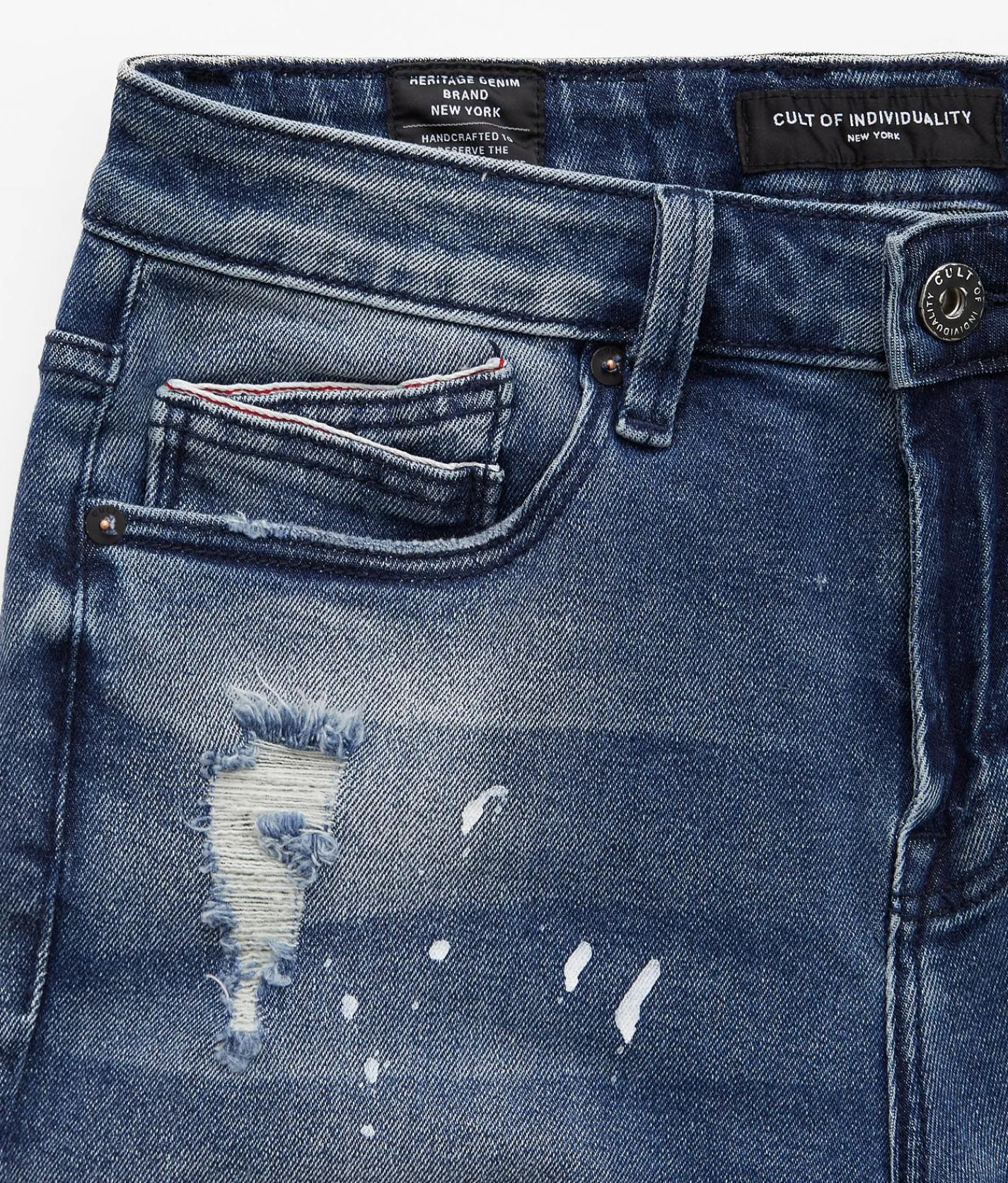 Sale Jeans|Bottoms | Cult of Individuality Punk Super Skinny Jean Tape