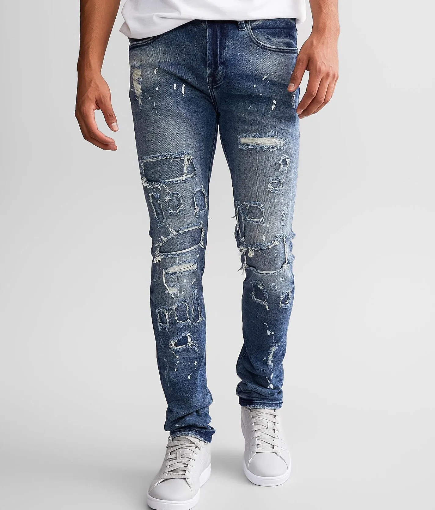 Sale Jeans|Bottoms | Cult of Individuality Punk Super Skinny Jean Tape