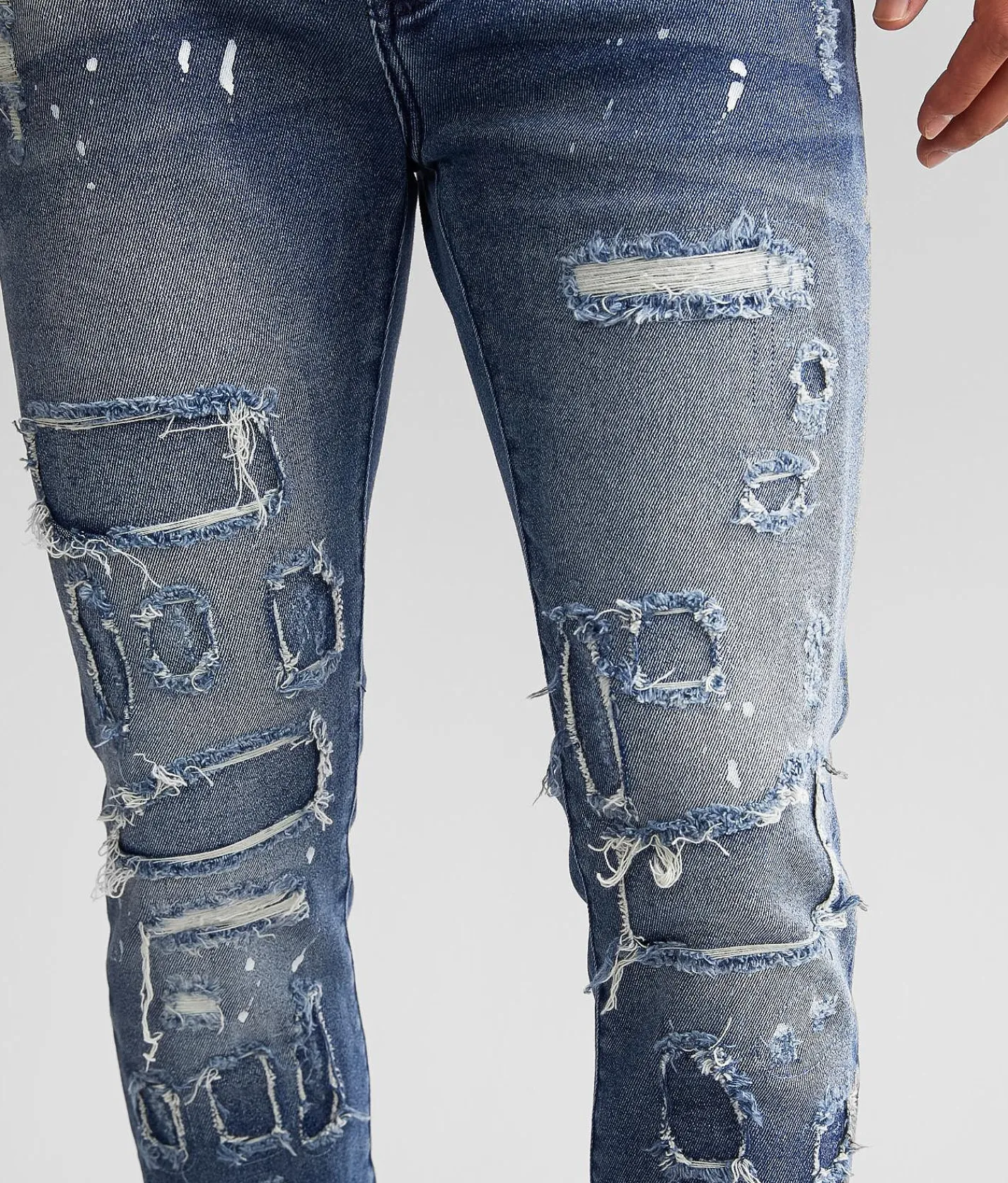 Sale Jeans|Bottoms | Cult of Individuality Punk Super Skinny Jean Tape