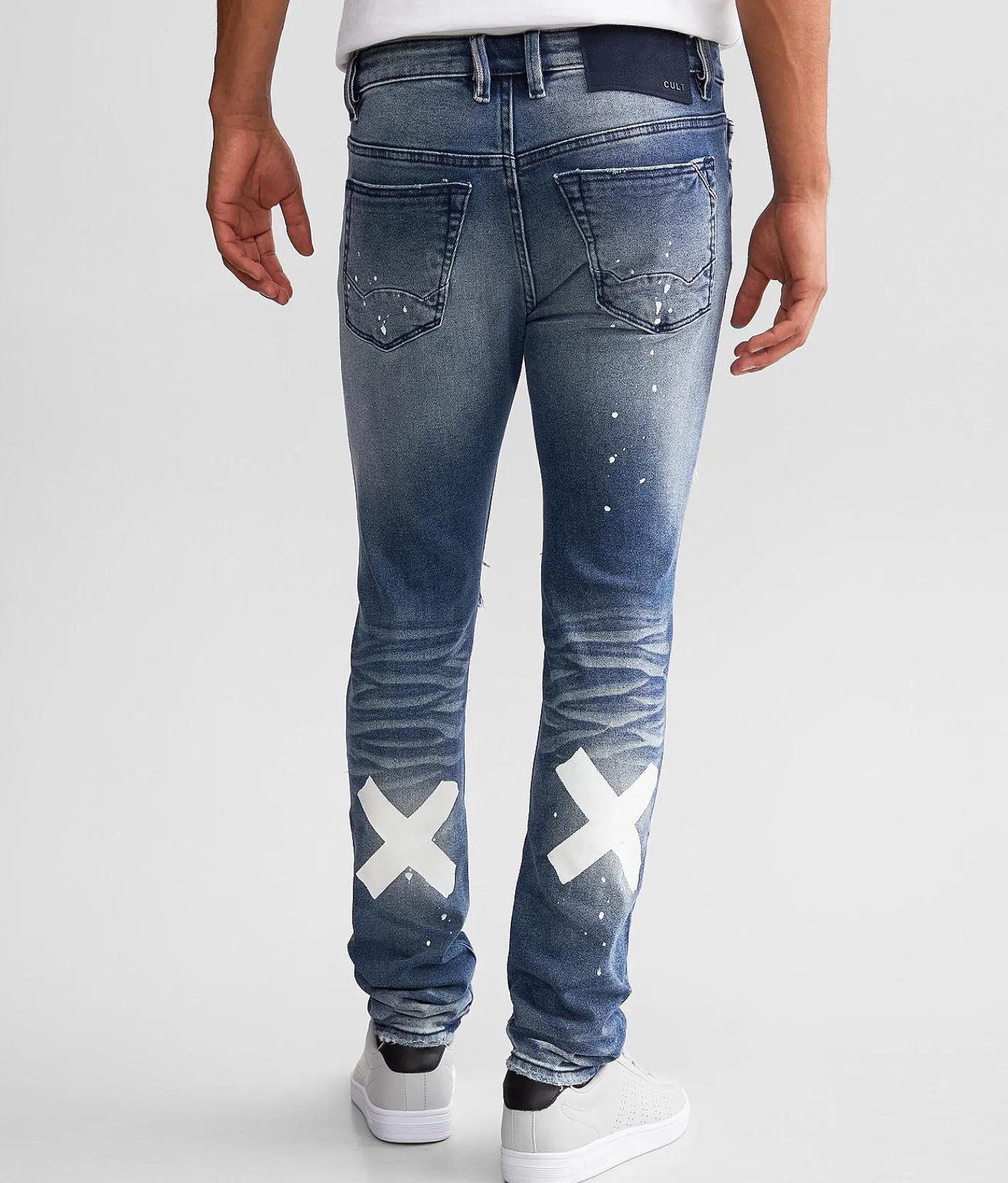 Sale Jeans|Bottoms | Cult of Individuality Punk Super Skinny Jean Tape