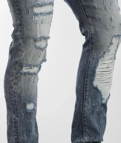 Cult of Individuality Punk Super Skinny Jean Studd Crystal