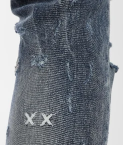 Cult of Individuality Punk Super Skinny Jean Studd Crystal