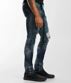Sale Jeans|Bottoms | Cult of Individuality Punk Super Skinny Stretch Forest