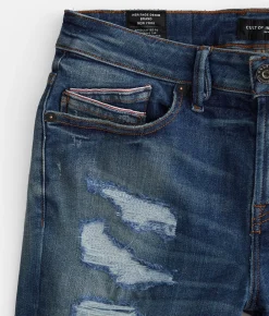 Cult of Individuality Punk Super Skinny Stretch Jean Castor