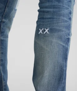 Cult of Individuality Punk Super Skinny Stretch Jean Castor