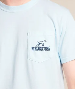 Fieldstone Puppy Tailgate T-Shirt Chambray