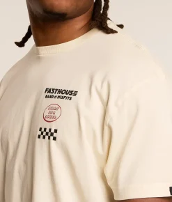 Tops|Graphic T-Shirts | Fasthouse Pursuit T-Shirt Natural